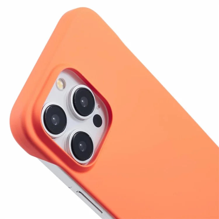 For iPhone 15 Pro Frameless Case Hard PC Phone Cover Ultra-Thin Lightweight