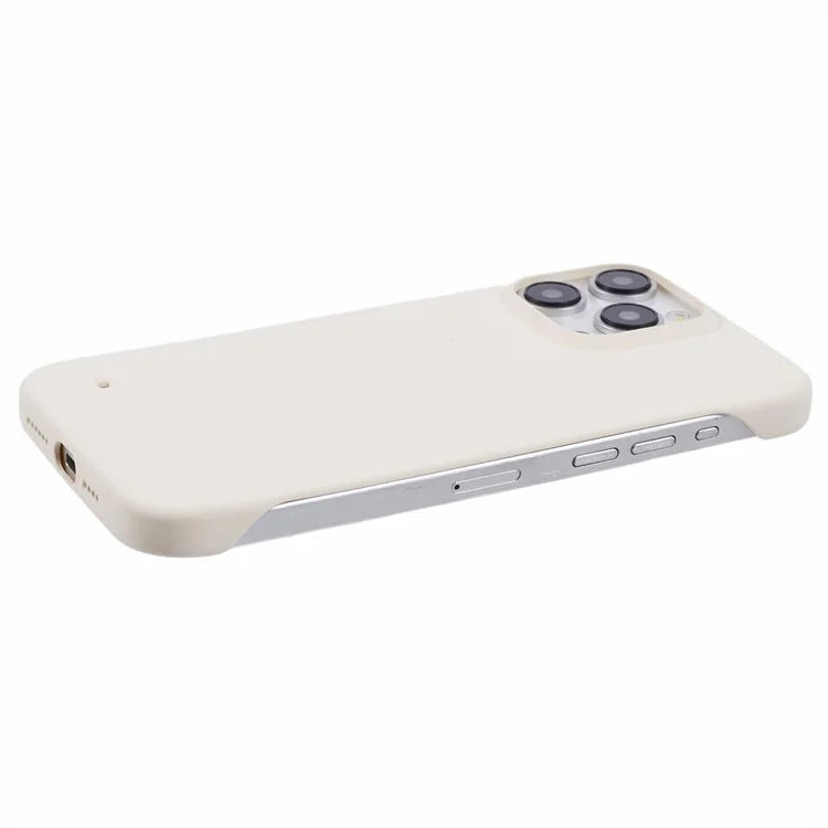 For iPhone 15 Pro Frameless Case Hard PC Phone Cover Ultra-Thin Lightweight