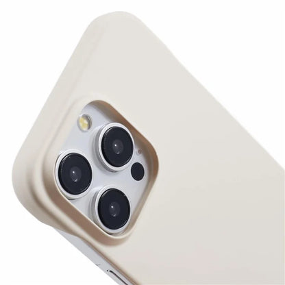 For iPhone 15 Pro Frameless Case Hard PC Phone Cover Ultra-Thin Lightweight