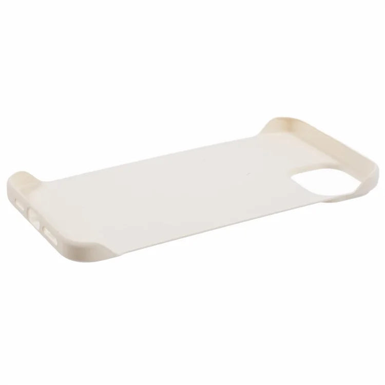 For iPhone 15 Frameless Case Minimalist Hard PC Phone Cover Skin-Touch