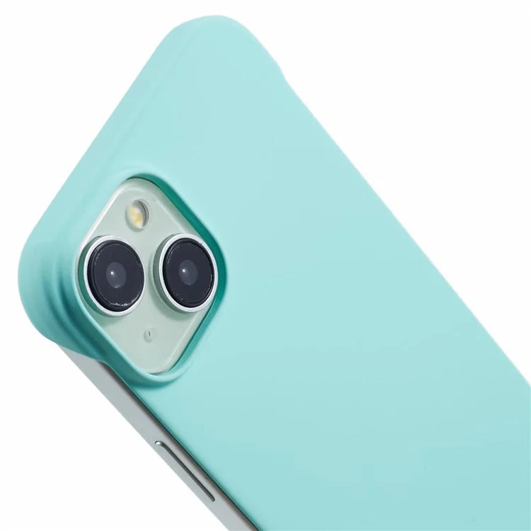 For iPhone 15 Frameless Case Minimalist Hard PC Phone Cover Skin-Touch