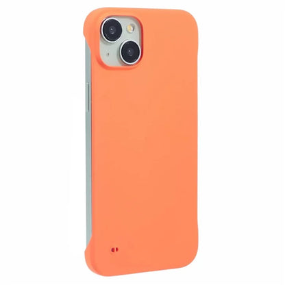 For iPhone 15 Plus Case Borderless Design PC Hard Phone Cover