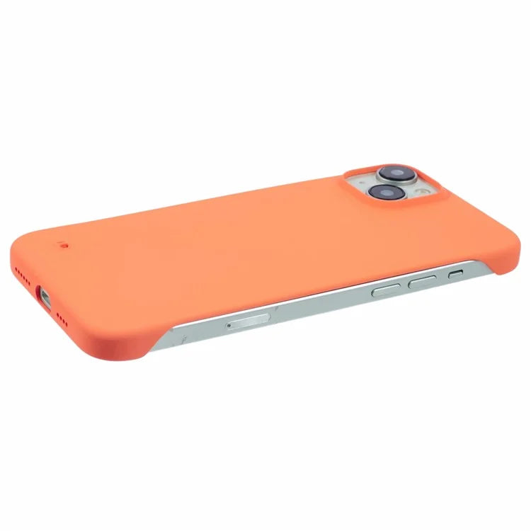 For iPhone 15 Plus Case Borderless Design PC Hard Phone Cover