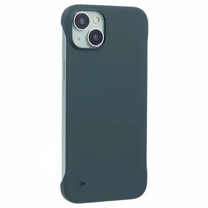 For iPhone 15 Plus Case Borderless Design PC Hard Phone Cover