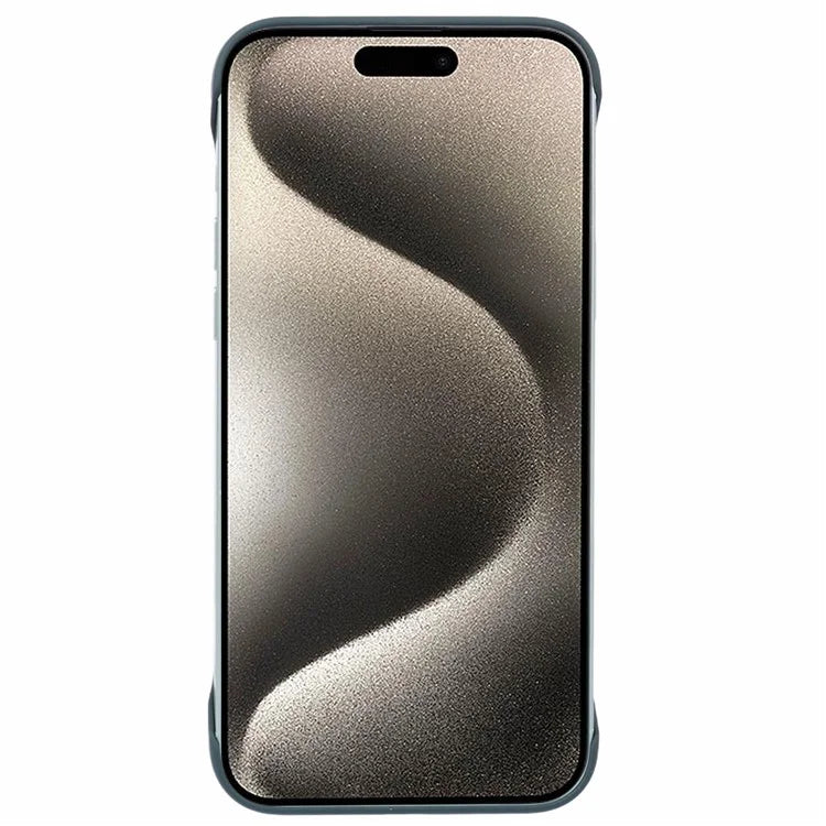 For iPhone 15 Plus Case Borderless Design PC Hard Phone Cover