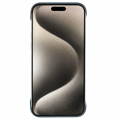For iPhone 15 Plus Case Borderless Design PC Hard Phone Cover
