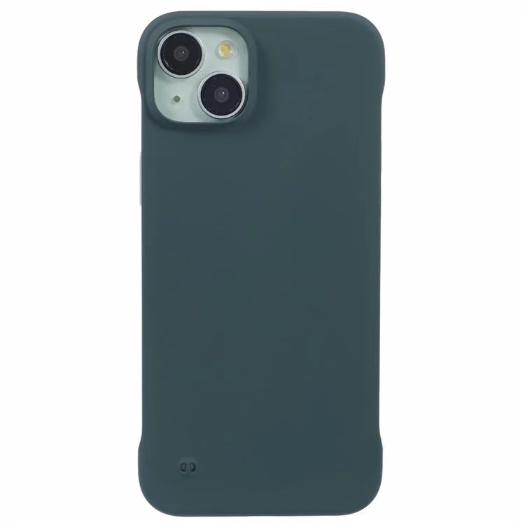 For iPhone 15 Plus Case Borderless Design PC Hard Phone Cover