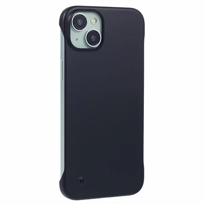 For iPhone 15 Plus Case Borderless Design PC Hard Phone Cover