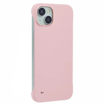For iPhone 15 Plus Case Borderless Design PC Hard Phone Cover