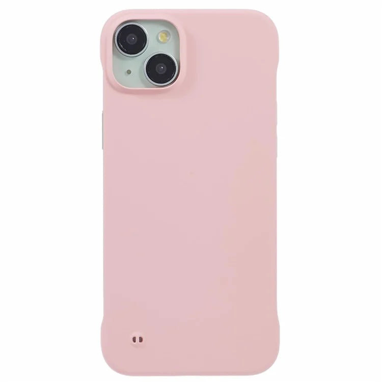 For iPhone 15 Plus Case Borderless Design PC Hard Phone Cover