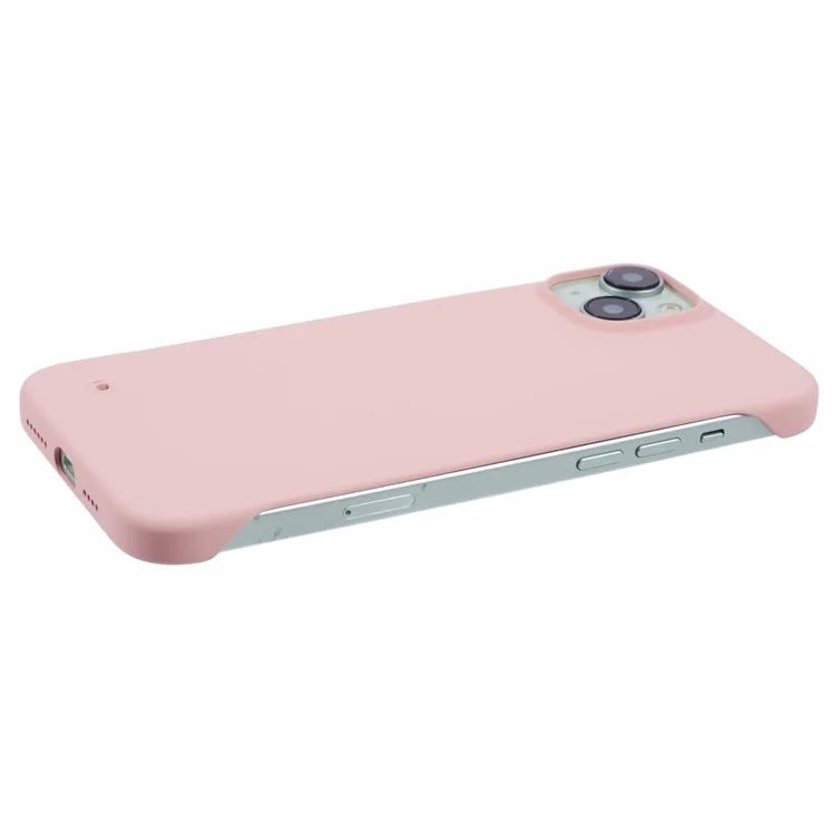 For iPhone 15 Case Skin-Touch Hard PC Phone Cover Slim Borderless