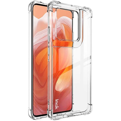 IMAK For Motorola Edge 50 Ultra 5G / Moto X50 Ultra 5G Case PC+TPU Clear Phone Cover