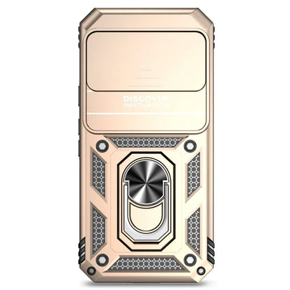 For Google Pixel 9 / 9 Pro Case Camera Protection PC+TPU Phone Cover with Kickstand