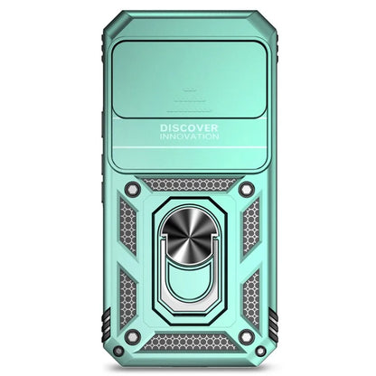 For Google Pixel 9 / 9 Pro Case Camera Protection PC+TPU Phone Cover with Kickstand