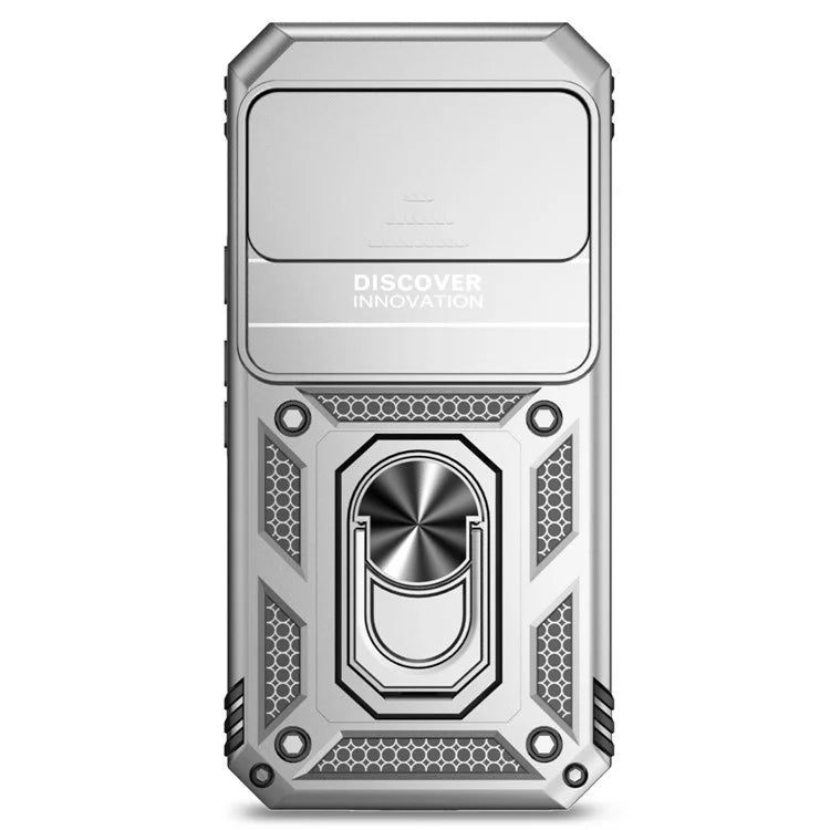 For Google Pixel 9 / 9 Pro Case Camera Protection PC+TPU Phone Cover with Kickstand