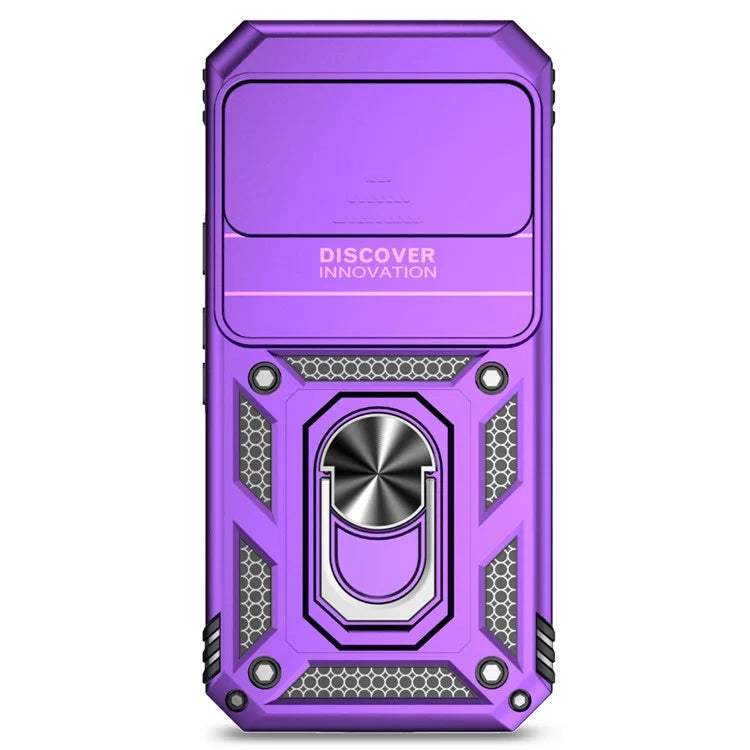 For Google Pixel 9 / 9 Pro Case Camera Protection PC+TPU Phone Cover with Kickstand