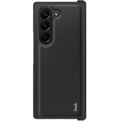 IMAK Ruiyi Series for Samsung Galaxy Z Fold6 5G Case Carbon Fiber Leather+PC Cover