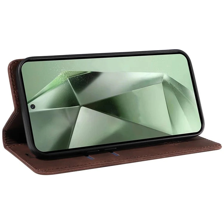 BETOPNICE 003 For Samsung Galaxy S24 FE Case RFID Blocking Wallet Leather Cover