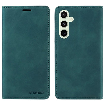 BETOPNICE 003 For Samsung Galaxy S24 FE Case RFID Blocking Wallet Leather Cover