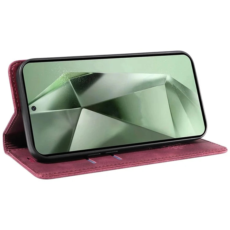 BETOPNICE 003 For Samsung Galaxy S24 FE Case RFID Blocking Wallet Leather Cover