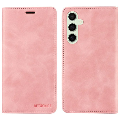 BETOPNICE 003 For Samsung Galaxy S24 FE Case RFID Blocking Wallet Leather Cover