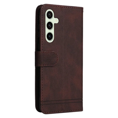 For Samsung Galaxy S24 FE Wallet Case Leather Phone Cover Tree Pattern Hardware