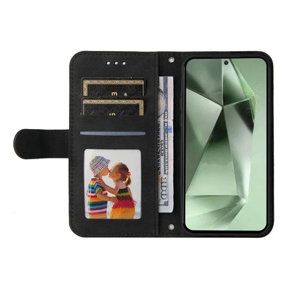 For Samsung Galaxy S24 FE Wallet Case Leather Phone Cover Tree Pattern Hardware