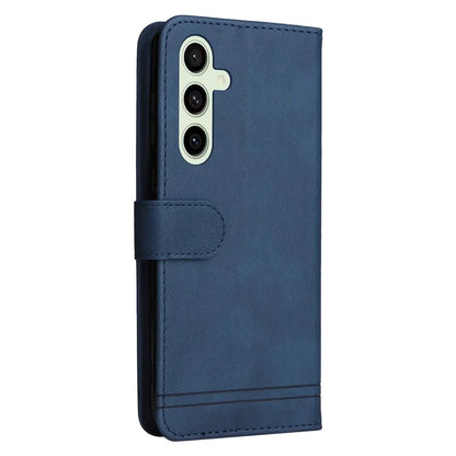 For Samsung Galaxy S24 FE Wallet Case Leather Phone Cover Tree Pattern Hardware