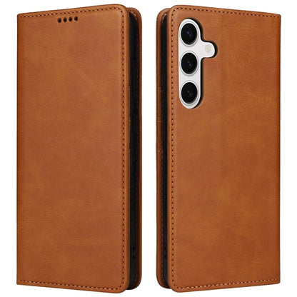 For Samsung Galaxy S24+ Case RFID Blocking PU Leather Flip Phone Cover