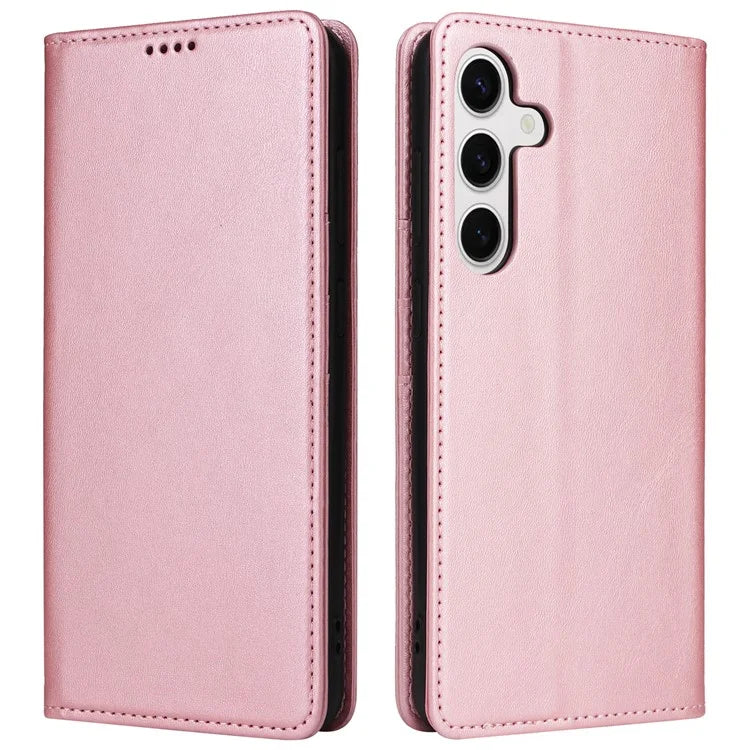 For Samsung Galaxy S24+ Case RFID Blocking PU Leather Flip Phone Cover