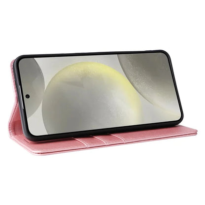 For Samsung Galaxy S24+ Case RFID Blocking PU Leather Flip Phone Cover