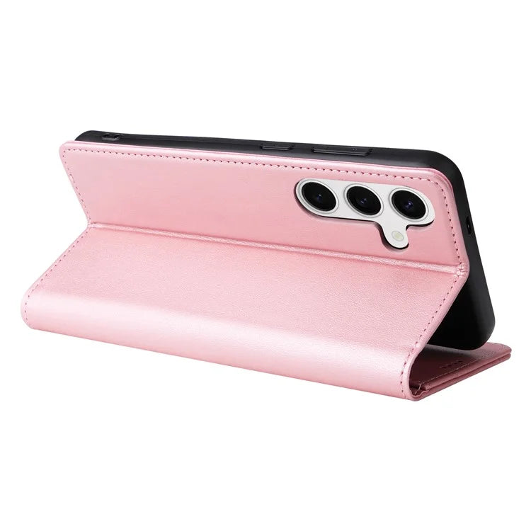 For Samsung Galaxy S24+ Case RFID Blocking PU Leather Flip Phone Cover