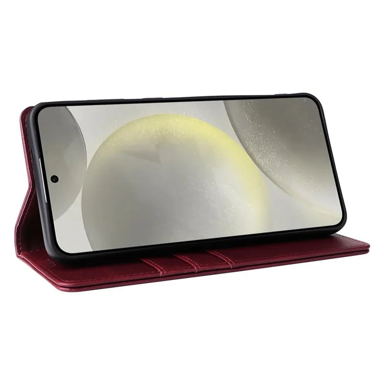 For Samsung Galaxy S24+ Case RFID Blocking PU Leather Flip Phone Cover