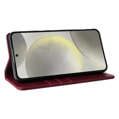 For Samsung Galaxy S24+ Case RFID Blocking PU Leather Flip Phone Cover