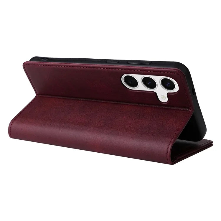 For Samsung Galaxy S24+ Case RFID Blocking PU Leather Flip Phone Cover