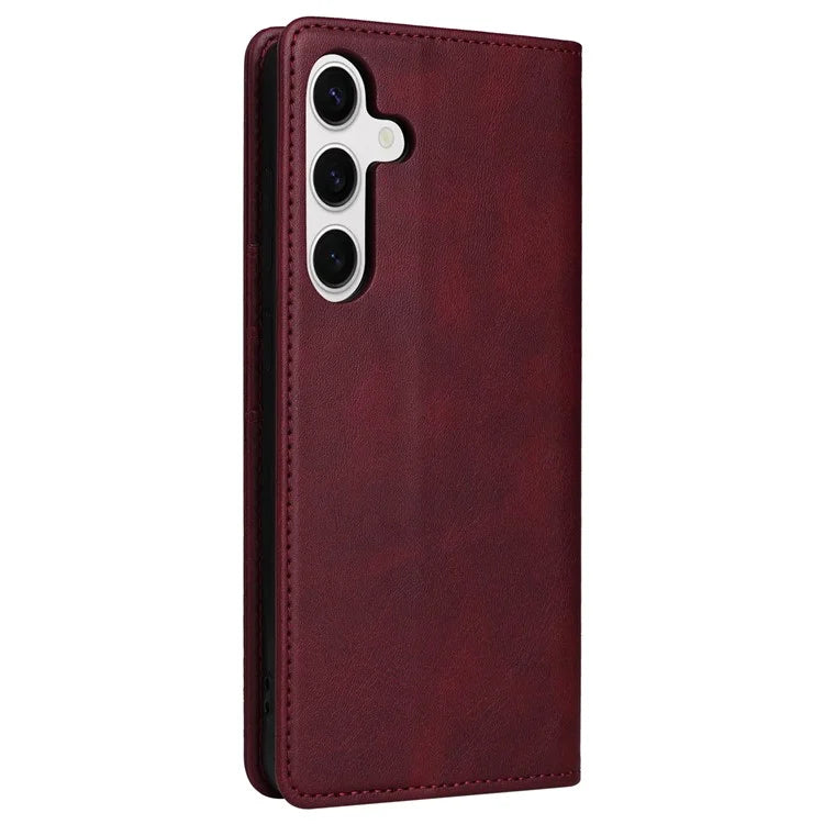 For Samsung Galaxy S24+ Case RFID Blocking PU Leather Flip Phone Cover