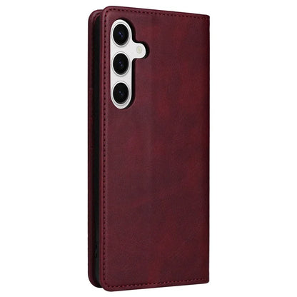 For Samsung Galaxy S24+ Case RFID Blocking PU Leather Flip Phone Cover