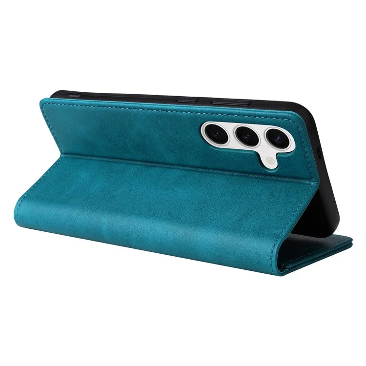 For Samsung Galaxy S24+ Case RFID Blocking PU Leather Flip Phone Cover