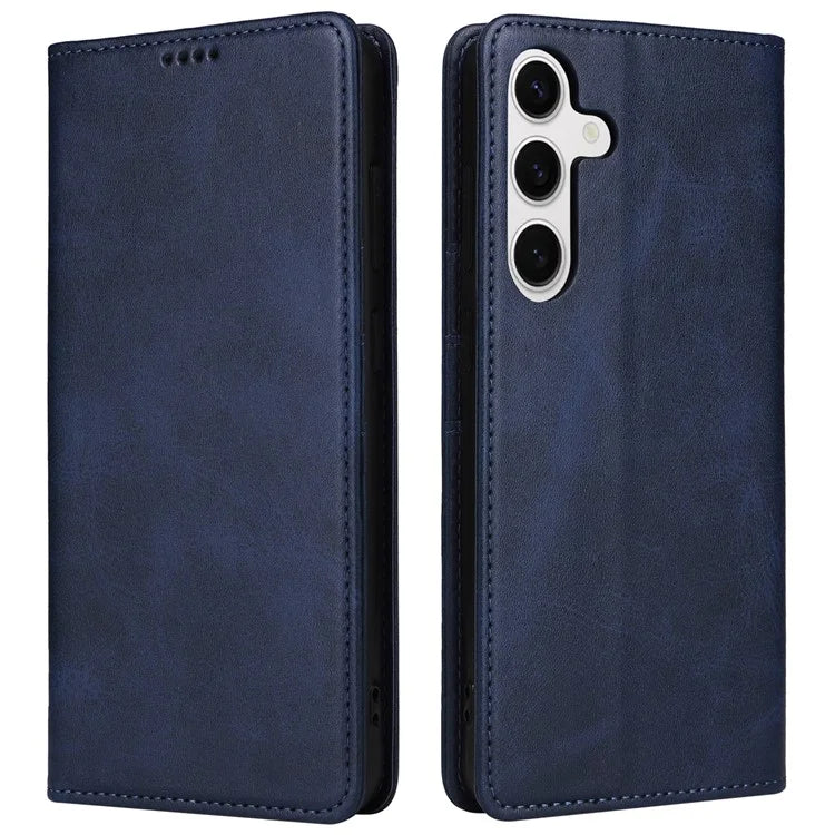 For Samsung Galaxy S24+ Case RFID Blocking PU Leather Flip Phone Cover
