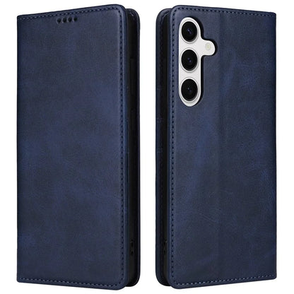 For Samsung Galaxy S24+ Case RFID Blocking PU Leather Flip Phone Cover