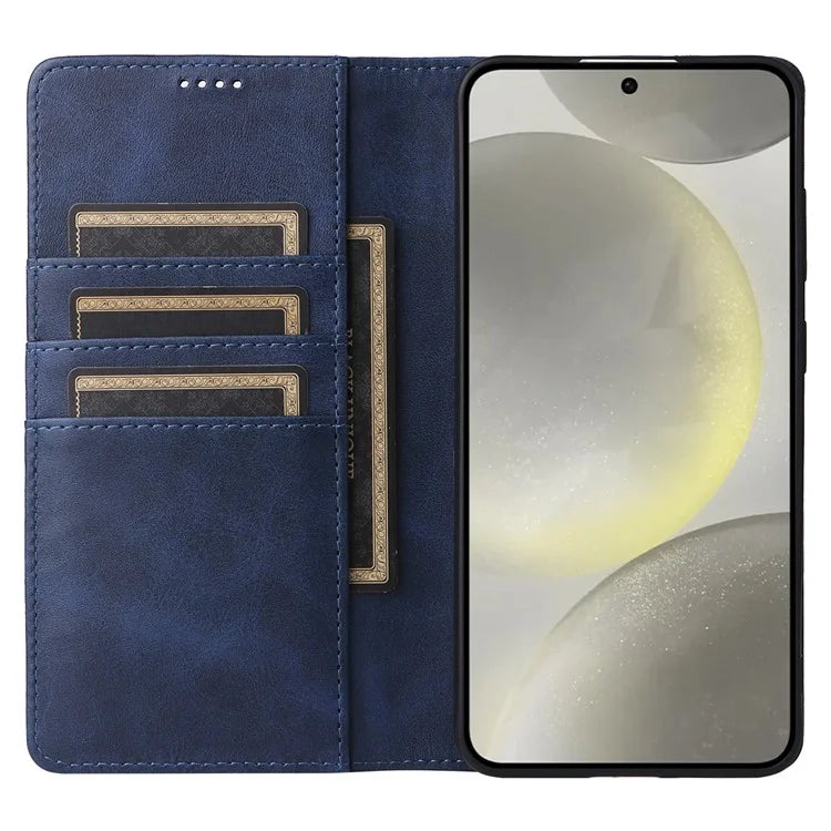 For Samsung Galaxy S24+ Case RFID Blocking PU Leather Flip Phone Cover