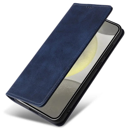For Samsung Galaxy S24+ Case RFID Blocking PU Leather Flip Phone Cover