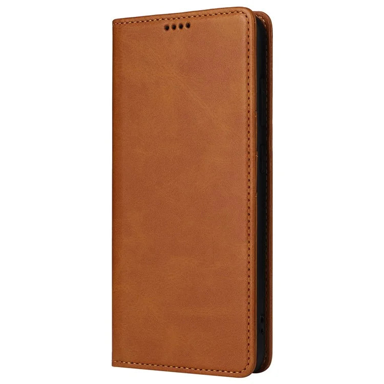 For Samsung Galaxy S24 Leather Case RFID Blocking Wallet Cover Magnetic Closing