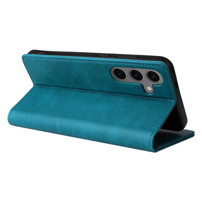 For Samsung Galaxy S24 Leather Case RFID Blocking Wallet Cover Magnetic Closing
