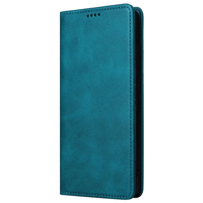For Samsung Galaxy S24 Leather Case RFID Blocking Wallet Cover Magnetic Closing