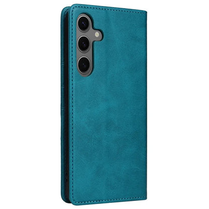 For Samsung Galaxy S24 Leather Case RFID Blocking Wallet Cover Magnetic Closing