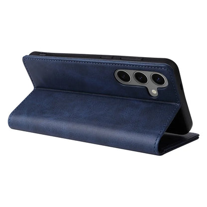 For Samsung Galaxy S24 Leather Case RFID Blocking Wallet Cover Magnetic Closing