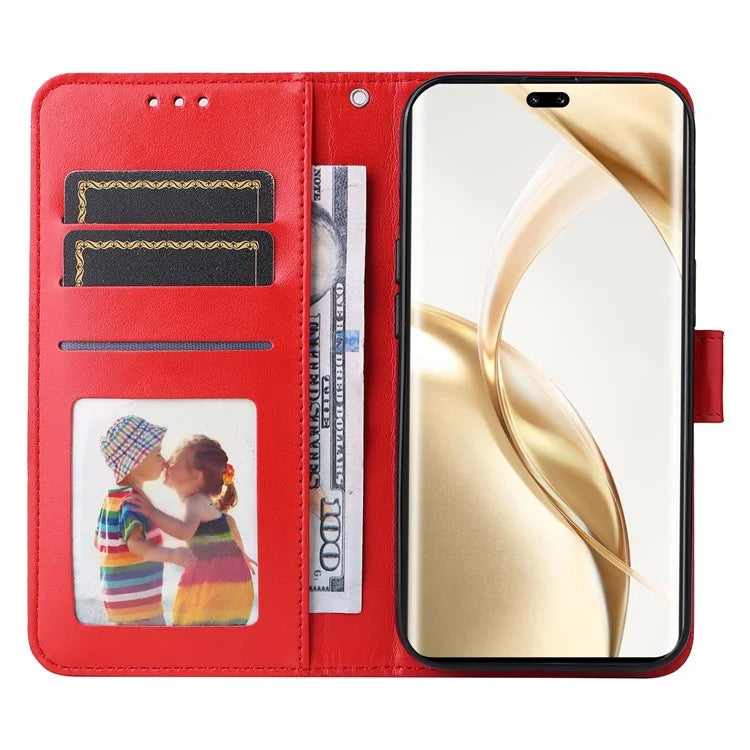 For Honor 200 Pro 5G Case PU Leather Wallet Phone Cover Sunflower Pattern
