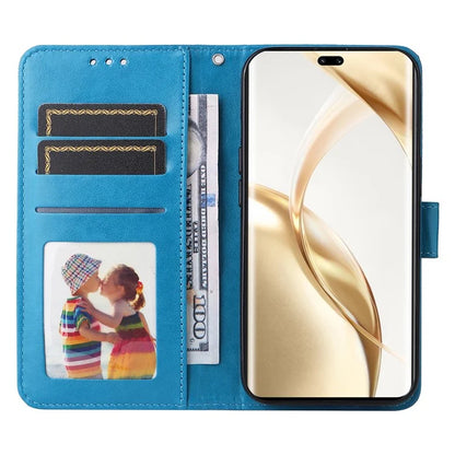 For Honor 200 Pro 5G Case PU Leather Wallet Phone Cover Sunflower Pattern