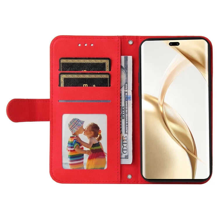 For Honor 200 Pro 5G Case Skin-Touch Leather Phone Cover Wallet Stand View